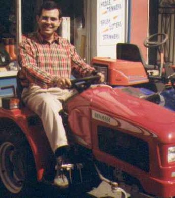 La foto è di qualche anno fa ma descrive bene la mia anima agricola