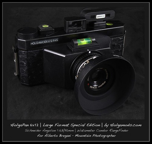 HolgaPan Large format Lens